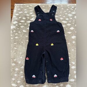 Baby Luigi navy blue car overalls size 18M